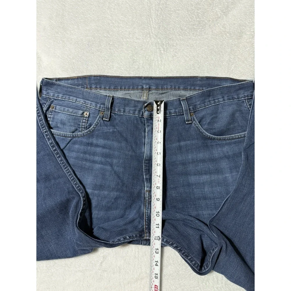 Levis 569 Jeans Mens 39x28 Blue Loose Straight Mid Rise Medium Wash‎